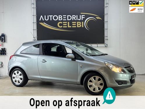 Opel Corsa 1.2-16V '111' Edition 2010 GRIJS AUT|AIRCO|NAP, Auto's, Opel, Bedrijf, Te koop, Corsa, ABS, Airbags, Airconditioning
