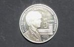 5 daalders Prins van Oranje 25 jaar, UNC, Ophalen of Verzenden, Losse munt