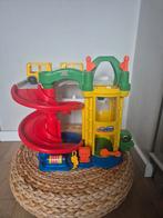 Speelgoed garage Fisher Price - Little people, Ophalen, Zo goed als nieuw, Handmatig, Overige merken