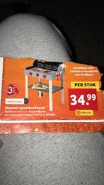 BBQ / grill hout vd Lidl / speelgoed, Kinderen en Baby's, Speelgoed | Houten speelgoed, Ophalen of Verzenden, Gebruikt