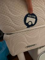 Bed & mattress 160x200, Ophalen, Gebruikt, Wit, Tweepersoons