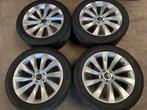 19 inch interlagos velgen + zomerbanden Volkswagen Tiguan, Auto-onderdelen, Banden en Velgen, 19 inch, 5712GG9, 255 mm, Banden en Velgen
