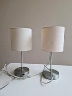Set van 2 touch tafellampen, Huis en Inrichting, Lampen | Tafellampen, Ophalen, Zo goed als nieuw, Stof, Modern