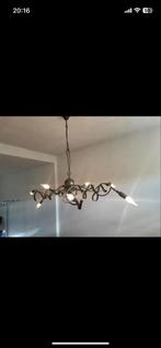 Unieke Metalen Hanglamp - Eyecatcher! (Tm 11 oktober ), Ophalen, Gebruikt, Metaal, Minder dan 50 cm