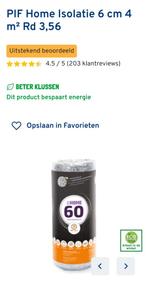 Rol PIF Isolatie, Doe-het-zelf en Verbouw, Isolatie en Afdichting, Overige materialen, 4 tot 8 cm, Nieuw, Minder dan 5 m²