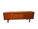 Vintage Bramin Deens Design Dressoir Lowboard Kast, Ophalen, Gebruikt, Teakhout, Nvt