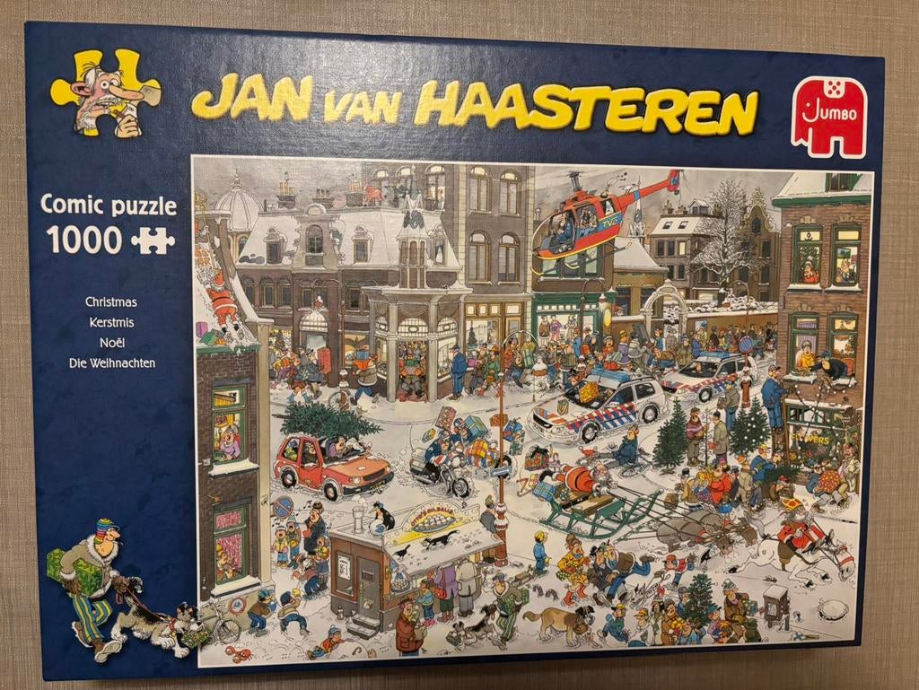 Jan van Haasteren 1000 stukjes Kermis, Ophalen of Verzenden, 500 t/m 1500 stukjes, Zo goed als nieuw, Legpuzzel