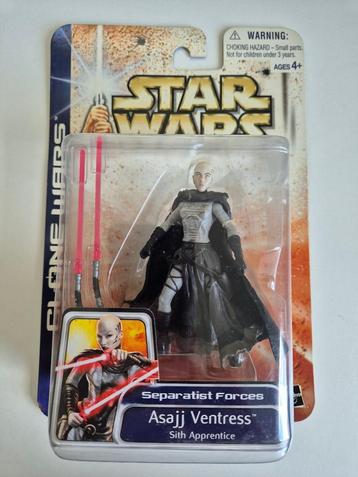 Star Wars CW03 Asajj Ventress Sith Apprentice beschikbaar voor biedingen