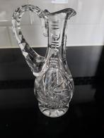 Kristallen waterkannetje / schenkkan € 15,00, Ophalen of Verzenden, Glas, Overige stijlen, Glas of Glazen