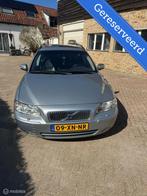 Volvo V70 2.4D WORD GELEVERD MET NIEUWE APK, Zwart, 179 €/maand, 1553 kg, 163 pk
