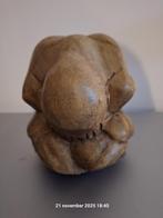 Vintage houten sculptuur yogi man orang-man, Ophalen of Verzenden