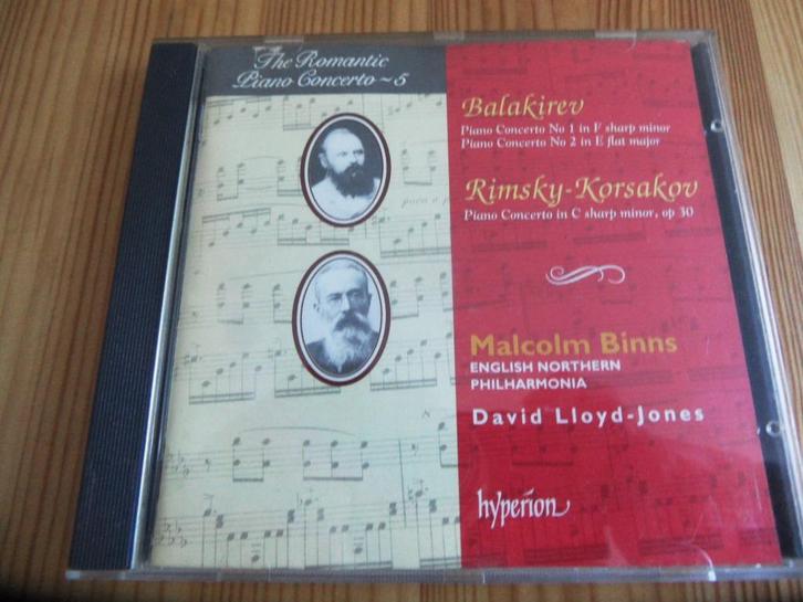 CD - Balakirev/Rimsky-Korsakov Piano Concerto No 1 In F, Cd's en Dvd's, Cd's | Klassiek, Zo goed als nieuw, Overige typen, Romantiek