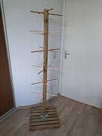 Plantenhanger/plantenrek/tassenrek/kledingrek hout, Ophalen, Zo goed als nieuw