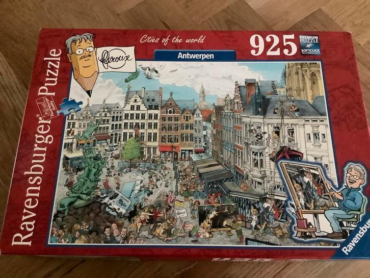 Ravensburger Puzzel Antwerpen - 925 stukjes, Kinderen en Baby's, Speelgoed | Kinderpuzzels, Zo goed als nieuw, 6 jaar of ouder