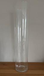 Glazen Conische Vaas 70 hoog, Huis en Inrichting, Ophalen, Overige kleuren, 50 tot 75 cm, Glas