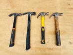 4 Klauwhamers klauwhamer in goede staat, Doe-het-zelf en Verbouw, Gereedschap | Handgereedschap, Ophalen of Verzenden, Zo goed als nieuw