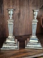 Zilveren kandelaars 23 cm, Ophalen, Zilver