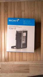 cassette recorder TCM -17 Sony met microfoon, Ophalen of Verzenden, Sony