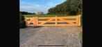 Douglas poort op maat, Tuin en Terras, Ophalen of Verzenden, Zo goed als nieuw, Hout, Tuinhek