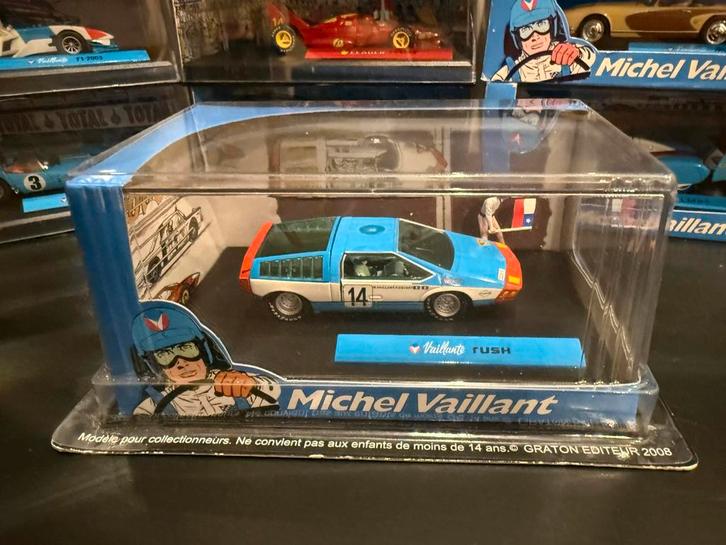 Michel Vaillant - Rush (sealed), Hobby en Vrije tijd, Modelauto's | 1:43, Gebruikt, Auto, Overige merken, Ophalen of Verzenden
