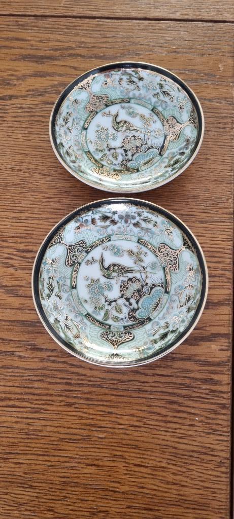 2 stuks saji fine china borden, Antiek en Kunst, Antiek | Porselein, Ophalen of Verzenden