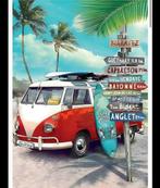 Vintage VW Bus Schilderij - Franse Kust om zelf te maken, Ophalen, Oorspronkelijke maker, Nieuw, Schilderij