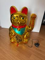 Grote Lucky cat Met Adapter, Ophalen, Zo goed als nieuw