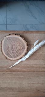 Boomschijf decoratie plateau 20 cm diameter, Antiek en Kunst, Ophalen of Verzenden