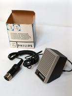 Vintage Philips Dynamische Microfoon werking onbekend, Ophalen of Verzenden, Gebruikt, Overige typen