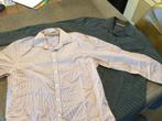 2 gestreepte overhemden m angelo litrico,, Kleding | Heren, Ophalen of Verzenden, Overige kleuren