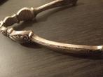 verzilverde vintage notenkraker, Ophalen of Verzenden, Zilver