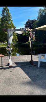 Trouwboog met bankje en doek - zonder bloemen., Ophalen, Nieuw, Overige typen