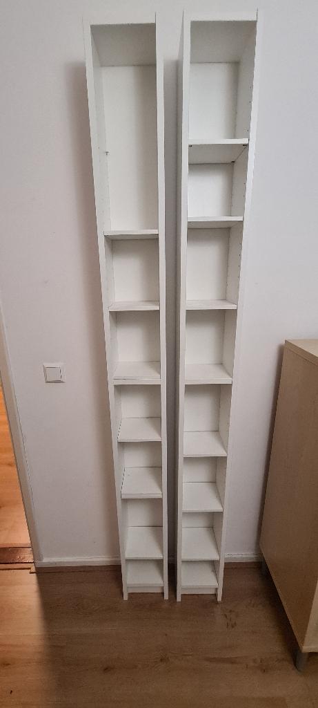 Dunne opbergkast IKEA (GNEDBY) twee stuks, Huis en Inrichting, Kasten | Wandmeubels, Zo goed als nieuw, 200 cm of meer, Minder dan 150 cm