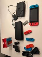 Nintendo Switch met games en extra joycons, Spelcomputers en Games, Gebruikt, Eén computer, 3 spelers of meer, Vanaf 7 jaar