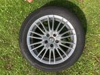 Lichtmetalen wielset Alfa Romeo 159 met zgan banden, Ophalen, Gebruikt, Banden en Velgen, 17 inch