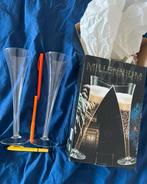 Twee Millennium Glazen, Ophalen, Glas of Glazen, Overige stijlen, Glas