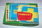 Vintage Spears Games Five games in 1. 1976. Izgs., Antiek en Kunst, Antiek | Speelgoed, Ophalen of Verzenden