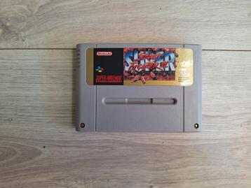 Super Street Fighter 2 voor de Super Nintendo (SNES) beschikbaar voor biedingen