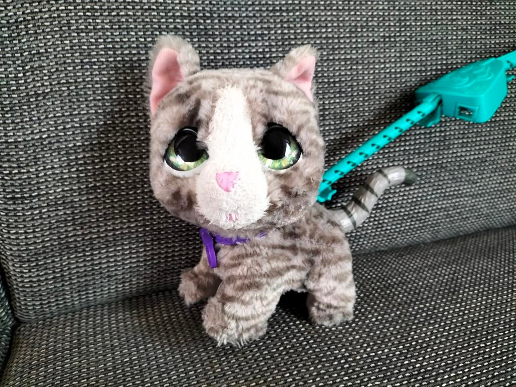 Walk-a-lot Kat, Kinderen en Baby's, Speelgoed | Knuffels en Pluche, Ophalen of Verzenden, Zo goed als nieuw