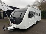 Swift Accord 830 2025 | Queensbed | Luifel | Schotel, Caravans en Kamperen, Caravans, Schokbreker, Bedrijf, Swift, Overige typen
