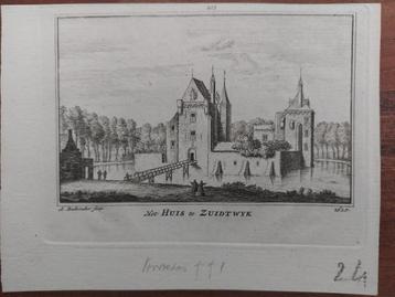 102 / Huis Zuidtwyk - Zuidwijk Gravure van A. Rademaker beschikbaar voor biedingen