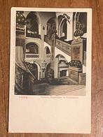 Leipzig Rathaus Haupttreppe im Festschmuck., Ophalen of Verzenden, Voor 1920, Ongelopen, Duitsland