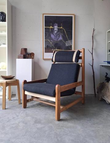Vintage stoel Deens design  Niels Eilersen fauteuil midmod beschikbaar voor biedingen