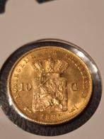 10 gulden 1885, Koning Willem III, Losse munt, 10 gulden, Goud