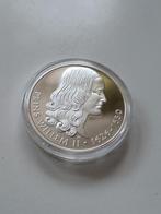 Penning Prins Willem II verzilverd proof in capsule, Postzegels en Munten, Penningen en Medailles, Ophalen of Verzenden, Overige materialen