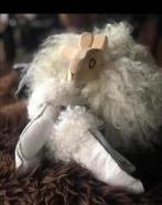 Houten schaapjes met echte wol, Ophalen of Verzenden, Nieuw, Knutselwerk