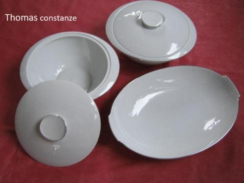 2 dekschalen, vleesschaal, schaal, Thomas constanze, Germany, Huis en Inrichting, Keuken | Servies, Zo goed als nieuw, Schaal of Schalen