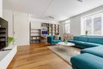 Hoekbank, fauteuil & hocker - Aqua Blauw/Groen Bo concept, Huis en Inrichting, Ophalen of Verzenden, Gebruikt, Stof