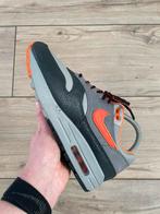 Nike Air Max 1 Huf Brilliant Orange maat 37.5 patta/dunk/90, Verzenden, Zwart, Sneakers of Gympen, Zo goed als nieuw