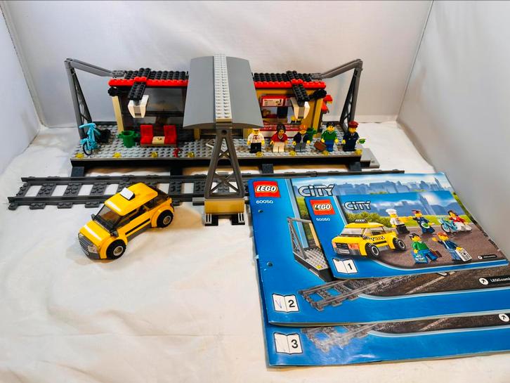 Lego 60050 Train Station, Kinderen en Baby's, Speelgoed | Duplo en Lego, Zo goed als nieuw, Lego, Complete set, Ophalen of Verzenden